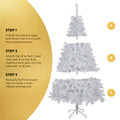 Tinseltown White Christmas Tree Xmas Trees Decoration - 6FT