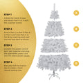 Tinseltown White Christmas Tree Xmas Trees Decoration - 8FT