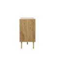 Oikiture 6 Chest of Drawers Lowboy Dresser Storage Cabinet Natural - product image 6