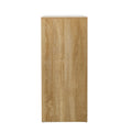 Oikiture 8 Chest of Drawers Tallboy Cabinet Dresser Bedroom Storage - Natural