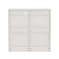 Oikiture 8 Chest of Drawers Tallboy Cabinet Dresser Bedroom Storage - White