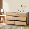 Oikiture Marble Chest of Drawers