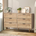 Oikiture Chest of Drawers - 6-Drawers