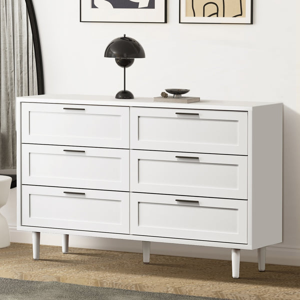 Oikiture Chest of Drawers - 6-Drawers