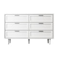 Oikiture Chest of Drawers - 6-Drawers