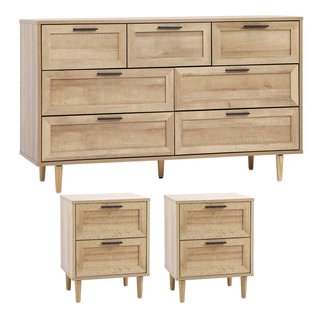 Oikiture Chest of Drawers - 7-Drawer - Emma 7d (2)