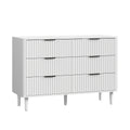 Oikiture Chest of Drawers - 6-Drawers