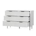 Oikiture Chest of Drawers - 6-Drawers