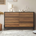 Oikiture Chest of Drawers - 6-Drawers