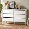 Oikiture 6 Drawer Chest of Drawers