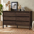 Oikiture 6 Drawer Chest of Drawers
