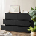 Oikiture Chest of Drawers - 6-Drawers