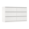 Oikiture Chest of Drawers - 6-Drawers