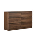 Oikiture Chest of Drawers - 6-Drawers