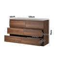 Oikiture Chest of Drawers - 6-Drawers