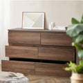 Oikiture Chest of Drawers - 6-Drawers