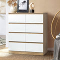 Oikiture Chest of Drawers - 8-Drawers