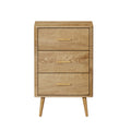 Oikiture Chest of Drawers - 3-Drawers