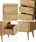 Oikiture Chest of Drawers - 3-Drawers