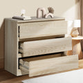 Oikiture Chest of Drawers - 3-Drawers