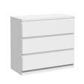 Oikiture Chest of Drawers - 3-Drawers