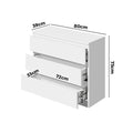 Oikiture Chest of Drawers - 3-Drawers