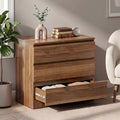 Oikiture Chest of Drawers - 3-Drawers