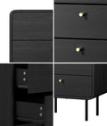 Oikiture Chest of Drawers - 5-Drawers