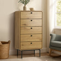 Oikiture Chest of Drawers - 5-Drawers