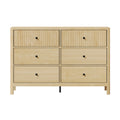 Oikiture Chest of Drawers - 6-Drawers