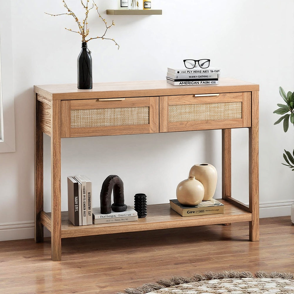 Oikiture Console Table - Natural