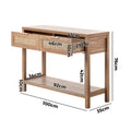 Oikiture Console Table - Natural