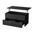 Oikiture Computer Desk - 2-Drawer Lift