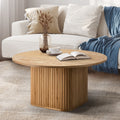 Oikiture Round Coffee Table - Natural