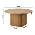 Oikiture Coffee Table - Round