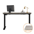 Oikiture Electric Standing Desk Tabletop Adjustable Desk Board Grey Oak - product image 3