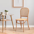 Oikiture Rattan Dining Chair - Natural