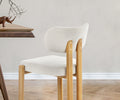 Oikiture Set of 2 Linen Dining Chairs - Set of 4