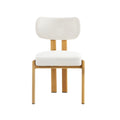 Oikiture Set of 2 Linen Dining Chairs - Set of 8