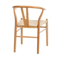 Oikiture Set of 2 Wishbone Dining Chairs - Set of 4