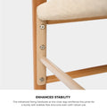 Oikiture Set of 2 Wishbone Dining Chairs - Set of 4