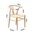 Oikiture Set of 4 Dining Chair - Ych