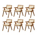 Oikiture 180cm Rectangle Dining Table and Chairs Set - Set of 5