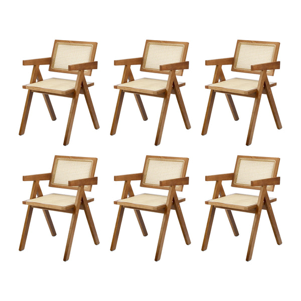 Oikiture 180cm Rectangle Dining Table and Chairs Set - Set of 5