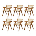 Oikiture Dining Set - 180cm Rect Walnut