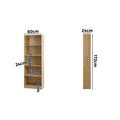 Oikiture Bookshelf - 5-Tier Bookshelf Stand