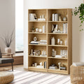 Oikiture Bookshelf - 5-Tier Bookshelf Stand