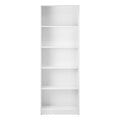 Oikiture Bookshelf - 5-Tier Bookshelf Stand