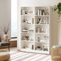 Oikiture Bookshelf - 5-Tier Bookshelf Stand