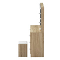Oikiture LED Dressing Table with Mirror
